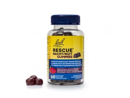 rescue night gummies malina