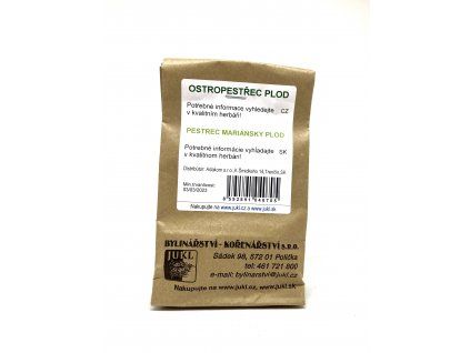 ostropestrec plod