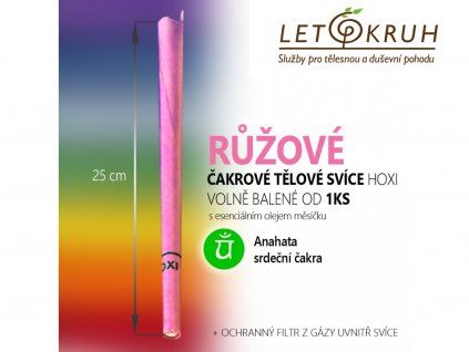 cakrova svice ruzova