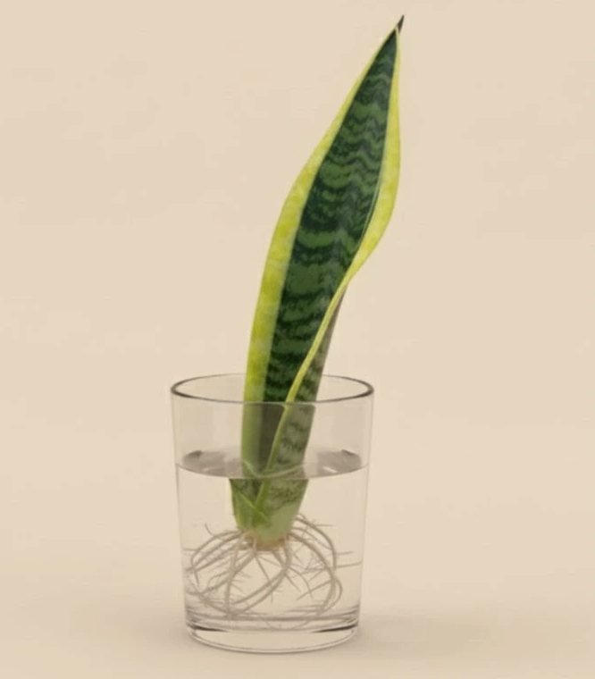 Jak množit tchýnin jazyk (Sansevieria) krok za krokem