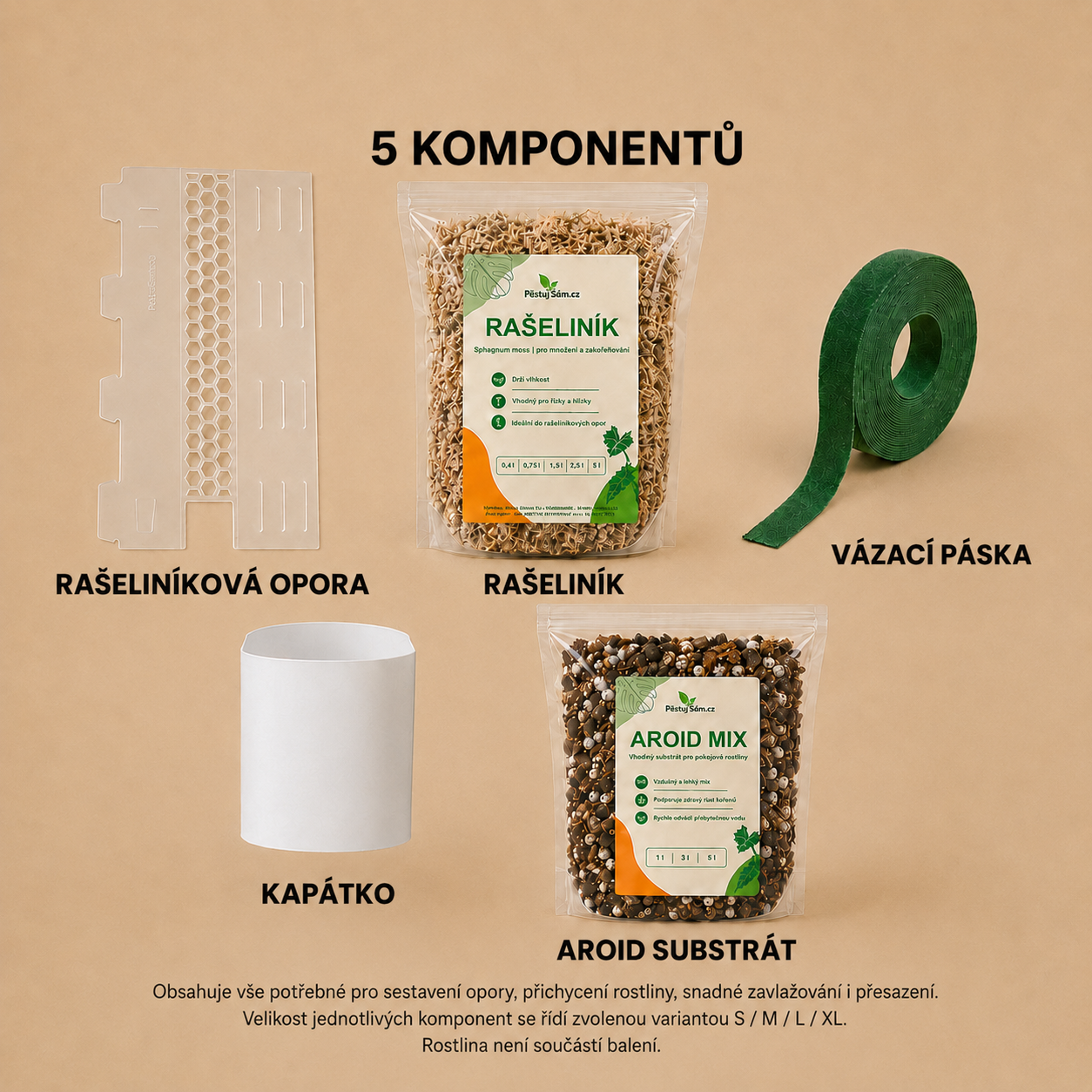 Doporučený set s rašeliníkovou oporou