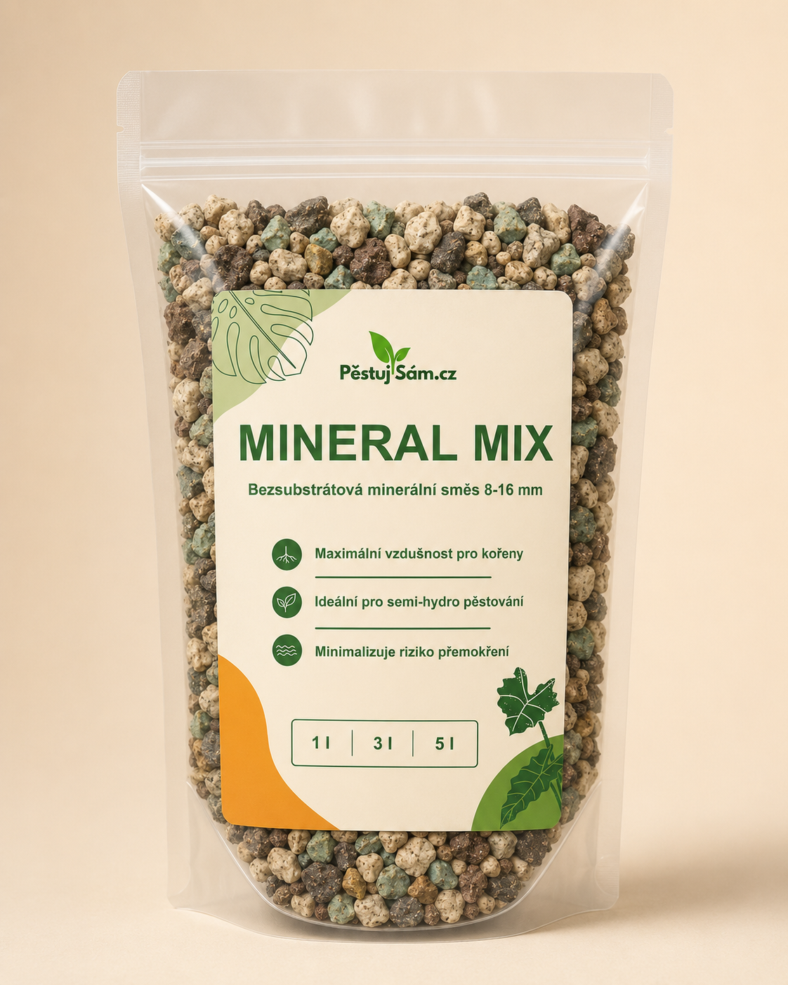 Mineral Mix minerální substrát pro pokojové rostliny