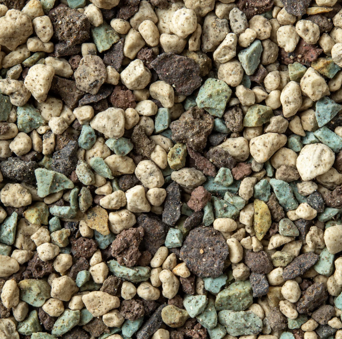 Detail minerální struktury Mineral Mixu