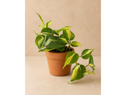 Philodendron 'Cream Splash', Ø 12 cm