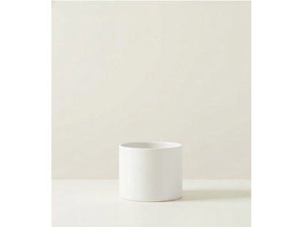 Keramický obal bílý, průměr 12 cm