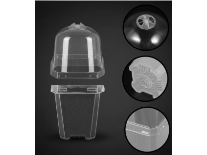 Propagační mini-skleník