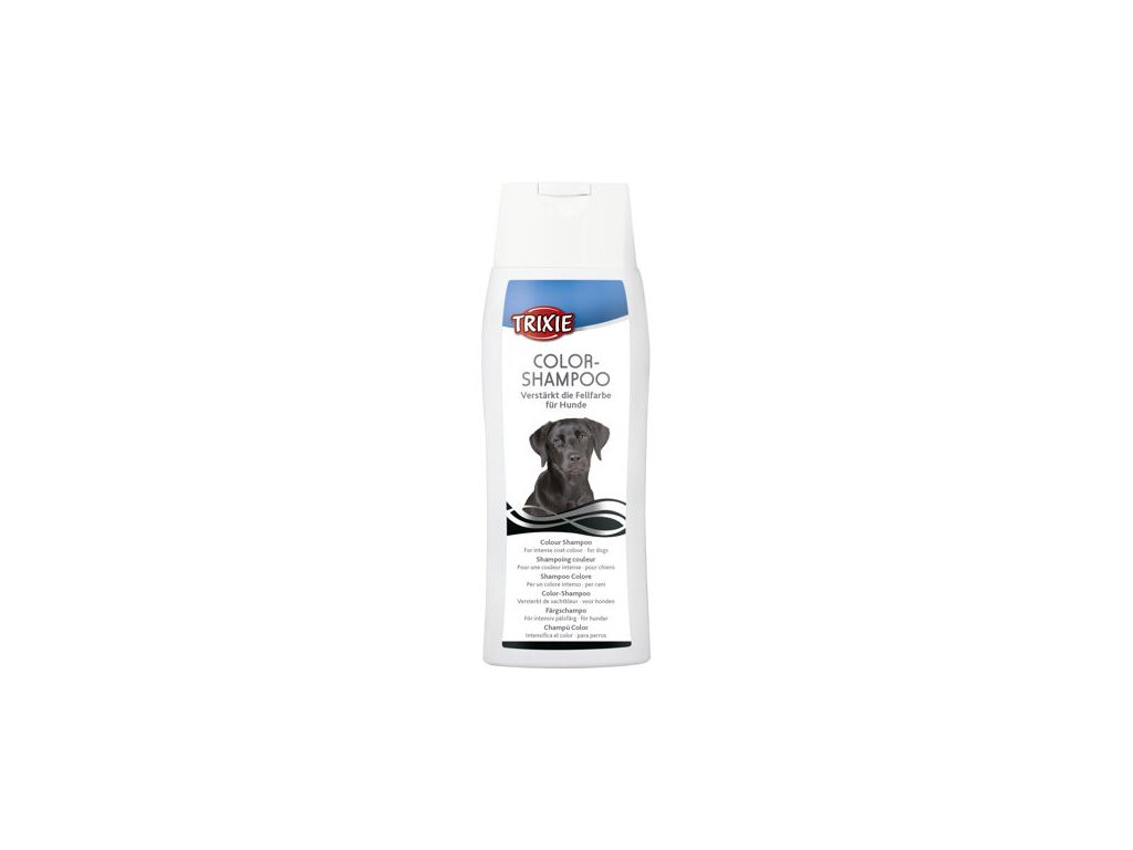 TRIXIE Color shampoo - black 250 ml - for dark or black dogs