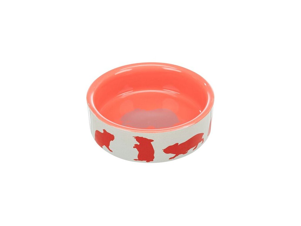Ceramic bowl for hamsters, colored 80 ml/8 cm