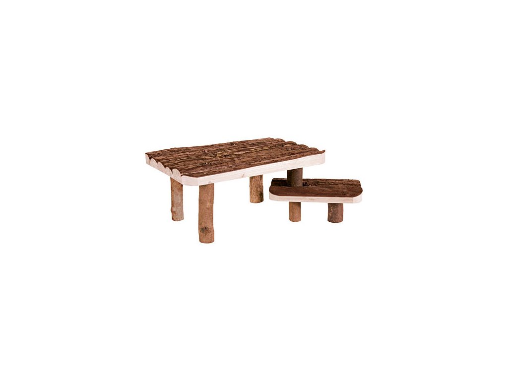 Treppe für Meerschweinchen, Kaninchen 2 Etagen 37x17x28 cm