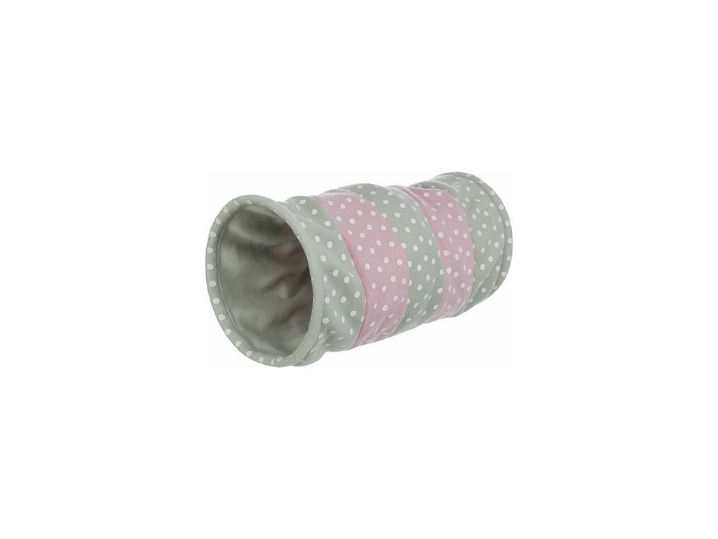 Color tunnel for cats, fleece 25x50 cm
