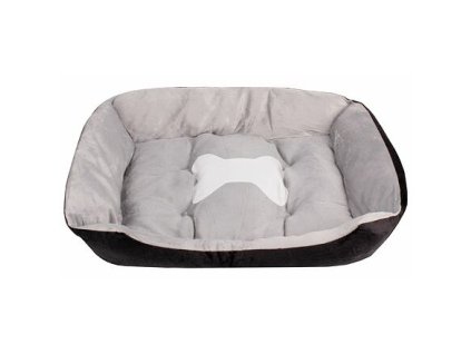 Comfy dog bed black size XS