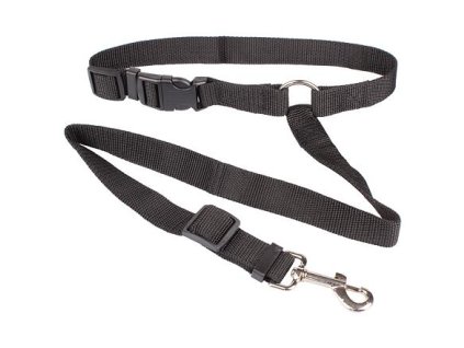 Safer 2.0 car belt for dogs color black