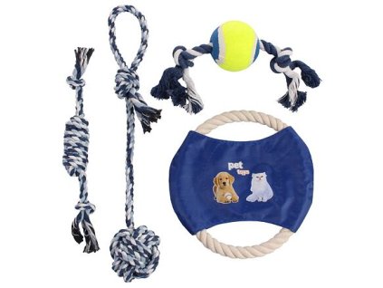 Welpenset mit Seilspielzeugen für Hunde, Packung 1 Set