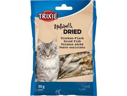 Getrockneter Fisch, Leckerbissen für Katzen 50g TRIXIE