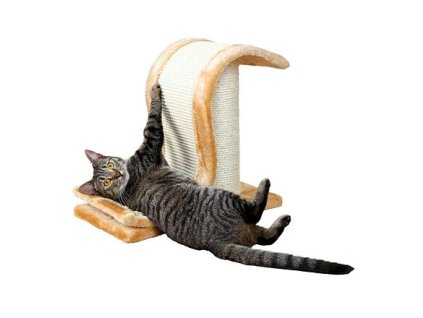 Len cào có bệ và trụ 25x39x44cm - nâu