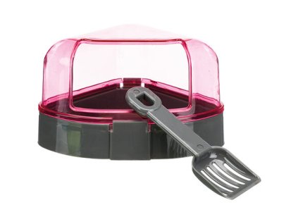 ÜBERDACHTE TOILETTE für Nagetiere 14x8x11/11cm TRIXIE
