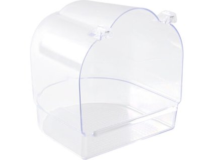 Phòng tắm - hình bán nguyệt, mờ 13x15x14cm TRIXIE