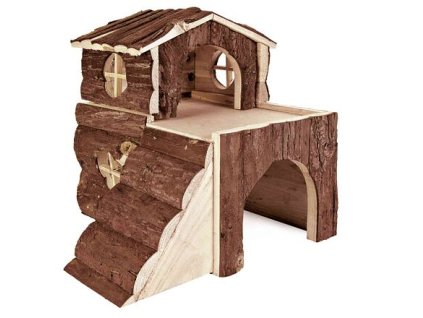 BJORK wooden house for hamsters, 2 rooms 31 x 28 x 29 cm