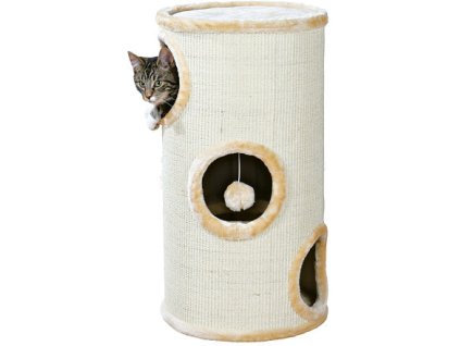 Obytný sisalový valec pre mačky 36cm/70cm - béžový