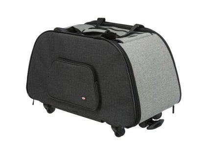 Reisekabel auf Rollen schwarz/grau 34x43x67 cm (max. 21 kg)