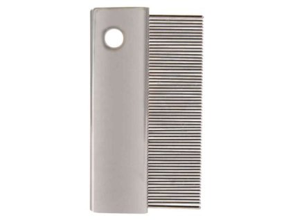 Very fine comb for fleas and dust, metal 6 cm
