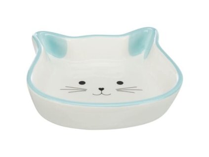 Ceramic bowl in the shape of a cat's head 0.25 l/12 cm