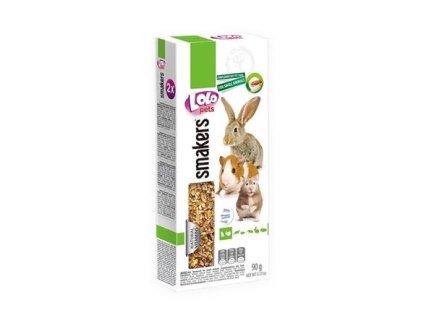 LOLO SMAKERS 2 kolby orzecha włoskiego dla gryzoni 90 g