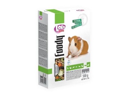 LOLO Foody kompletna karma dla świnek morskich opakowanie 500 g