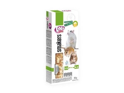 LOLO SMAKERS 2 ears with cheese for rodents 90 g