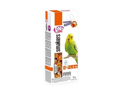 LOLO SMAKERS 2 tai trái cây cho vẹt đuôi dài 90 g