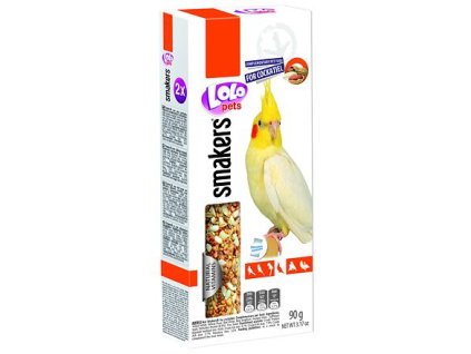 LOLO SMAKERS 2 ears with peanuts for cockatiels 90 g