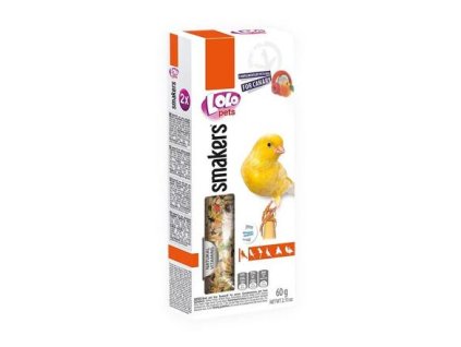 LOLO SMAKERS 2 kolce owocowe dla kanarków 60 g
