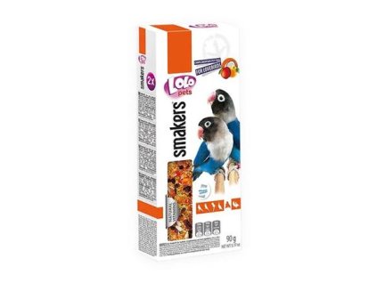 LOLO SMAKERS 2 Fruchtspitzen für Agapornis 90 g