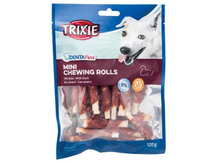 DentaFun MINI chewing sticks with duck meat, 6 cm/120 g