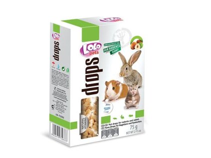 LOLO nut drops for rodents 75 g