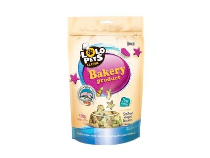 Sušenky KOSTIČKY MOŘSKÉ PLODY pro psy 350 g