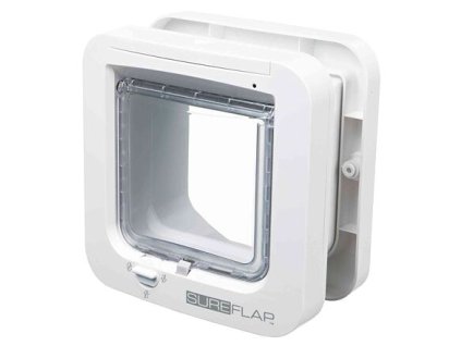 SureFlap 4-Wege-Mikrochip-Tür 21 x 21 cm – weiß (RP 2,90 CZK)