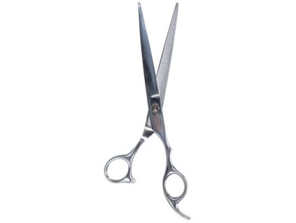Professional metal scissors long, with set. screw 20 cm