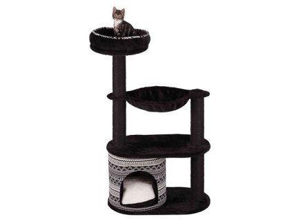 Scratching post Giada 112 cm black/white