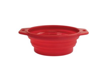 Cestovní skládací miska ze silnostěnného silikonu HipHop (Provedení 1 l /ø 18 cm)