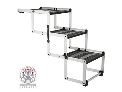 PetWalk skladacie schody 37 x 57 x 120 cm, do 75 kg