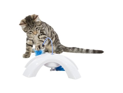 Feather Twister - plastic toy with moving feathers, 23x15x18cm - SALE (RP 0.90 CZK)