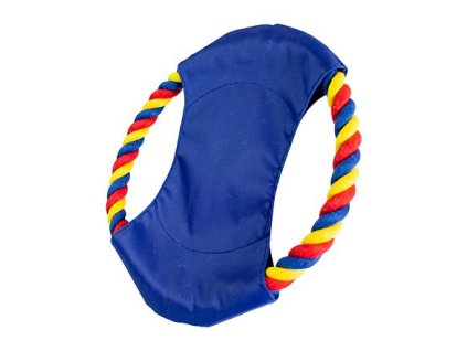 HipHop Flying Disc 20 cm / 110 g Rot, Blau, Weiß + blaue Mitte
