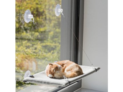 Phần còn lại để gắn vào cửa sổ, nhung, 50 x 30 cm, màu xám