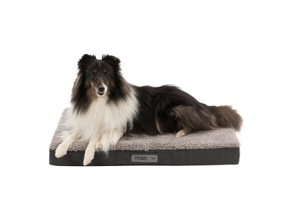Orthopädische Matratze BENDSON Vital, 120 x 72 cm, hellgrau/dunkelgrau
