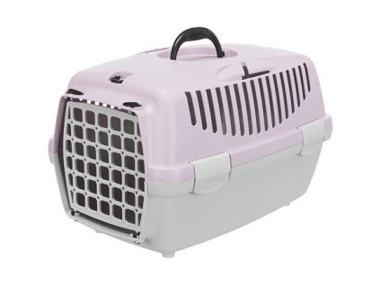 Transportbox CAPRI I, XS: 32x31x48cm (max. 6kg) - hellgrau/helllila