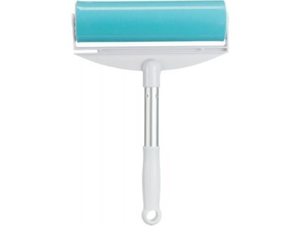 Con lăn tẩy lông vải XXL 20 x 30 cm, silicone, trắng/xanh ngọc