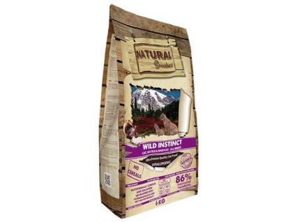 Natural Greatness Cat Wild Instinct Baby&Kitten /gà,gà tây/ 600 g