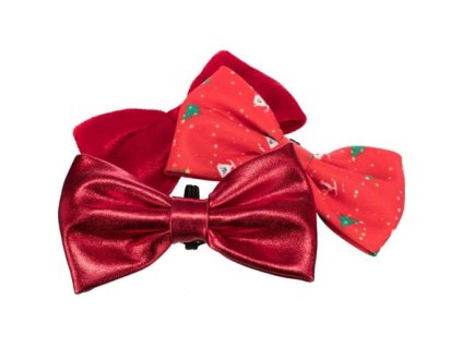 Christmas bow tie / collar bow 10 cm, various motifs