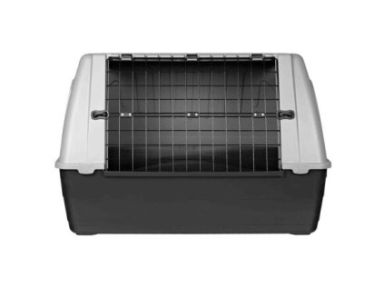 Transport box JOURNEY, M: 88 x 58 x 51 cm, black/grey
